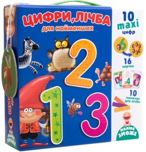 Гра настільна "Цифри,лічба" Vladi Toys VT2911-09 фото