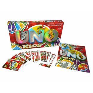 Гра настільна мала Уно Kids (UNO) DankoToys (12) SPG11 фото