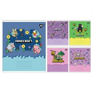 Зошит 12 коса Minecraft Spring Yes (25/500) 767592 фото