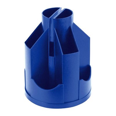 Підставка-органайзер пластикова 10 відділень 125x155 мм синій, Delta D3004-02 фото