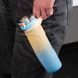 Пляшечка для води 760 мл бежево-синя Kite K26-1200-1 фото 5