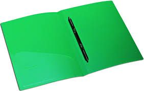 Папка-швидкозшивач+кишеня А4 700 мкм РР 2см, зелена, Norma (20) 5032-04 фото