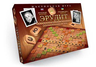 Гра настільна велика ЕРУДИТ, DankoToys (10) DTG4-UA фото