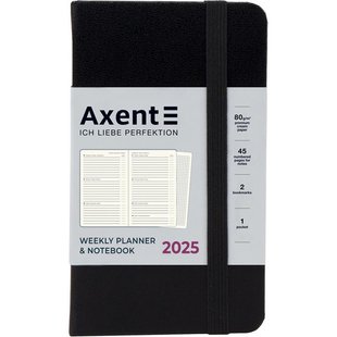 Щотижневик 2025 Pocket Strong 90*150 чорний Axent 8508-25-01-A фото