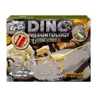 Набір розкопок Dino Paleontology-4, DankoToys (5) DP-01-04 фото