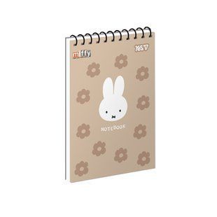 Блокнот А6 80 арк на спіралі Miffy Calm friend ВДЛ Yes 152459 фото