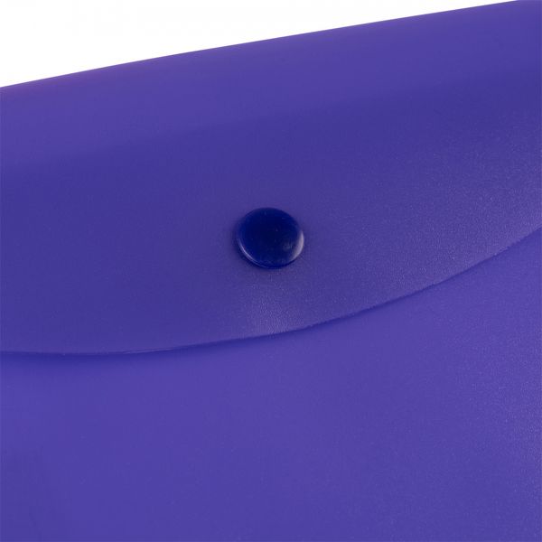 Папка-конверт A6 на кнопці Fusion фіолетова Yes (10) 492268 фото