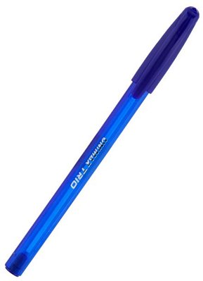 Ручка кулькова Trio синя, Unimax (12) UX-104-02 фото