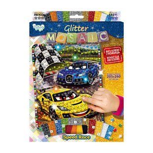 Мозаїка блискуча 4-тя серія Speed Race DankoToys (10) БМ-04-06 фото