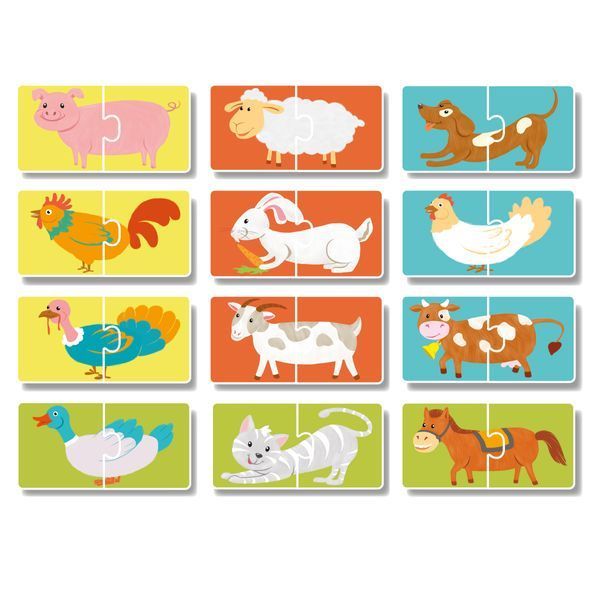 Пазл Улюблені Тваринки 18*12*6см DoDo 300115 фото