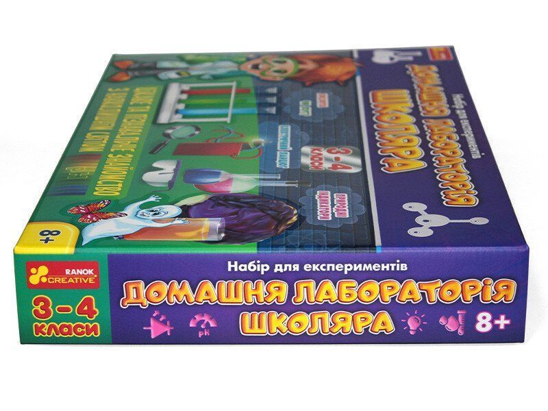 Домашня лабораторія школяра 3-4 клас Ранок 351584 (12132069У) фото