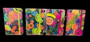 Блокнот на гумці А6 8.7&times;13.5cm 80 арк.лінія тверда обкладинка Tropics 761476ML фото
