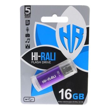 Флеш-накопичувач USB 16GB Rocket series Violet Hi-Rali 143463 фото