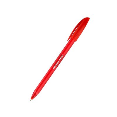 Ручка кулькова Trio, червона Unimax (12) UX-104-06 фото