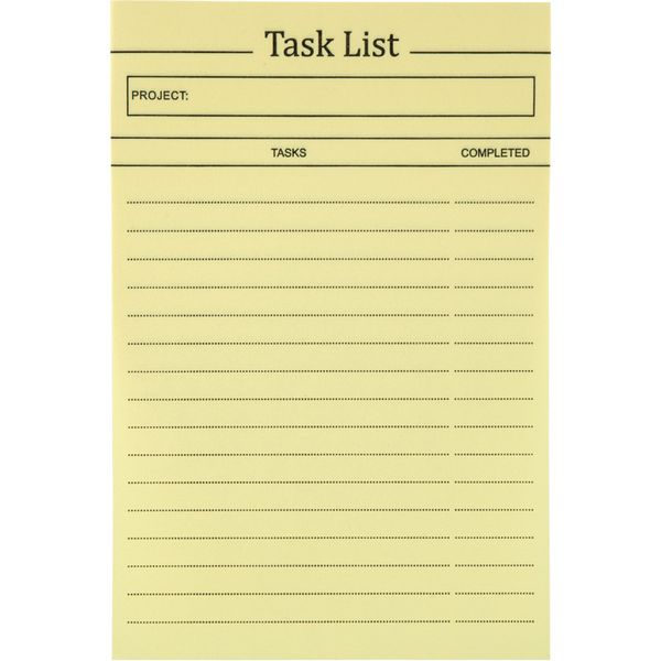 Стікери 100 x 150 мм 100 арк Task list Axent 2480-01-A фото