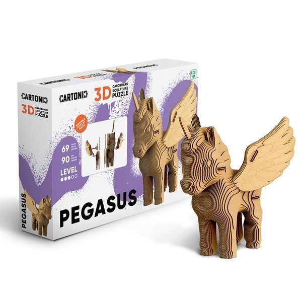 Картонний 3D пазл PEGASUS Cartonic CARTPEGAS фото