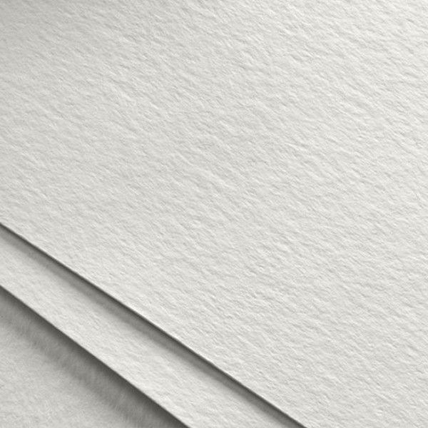 Папір для акварелі та офорту Unica В2 (50*70см) Bianco 250г/м2 50% бавовна середнє зерно Fabriano 19100025 фото