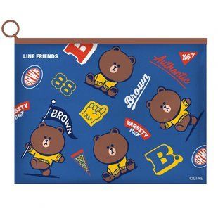 Папка-конверт А4 на блискавці Line Friends Yes 492091 фото