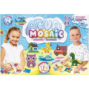 Набір для творчості Aqua Mosaic маленький, DankoToys (12) AM-01-03 фото