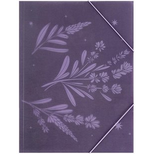 Папка на гумках А4+ Lavender-1 Axent 1509-36-A фото