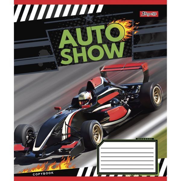 Зошит 24 клітинка Auto show 1Вересня (20/320) 765866 фото