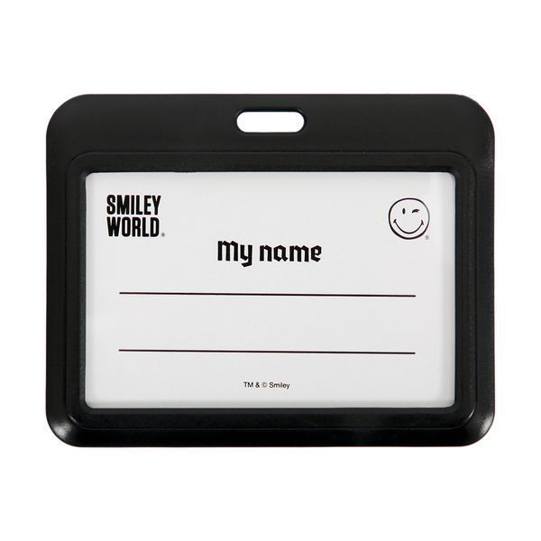 Бейдж на стрічці Smiley World горизонтальний слайдер Yes 940424 фото