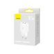 Зарядний пристрій 2&times;USB-A Compact 10.5W EU Білий Baseus CCXJ010202 фото 1