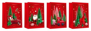 Пакет паперовий MEDIUM XMAS 17,8x9,8x22,9 210gsm асорті 22-9643-A фото