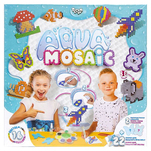 Набір для творчості Aqua Mosaic середній, DankoToys (10) AM-01-02 фото