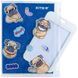 Блокнот силіконова обкладинка, 80 арк., Blue dogs Kite K22-462-4 фото 2