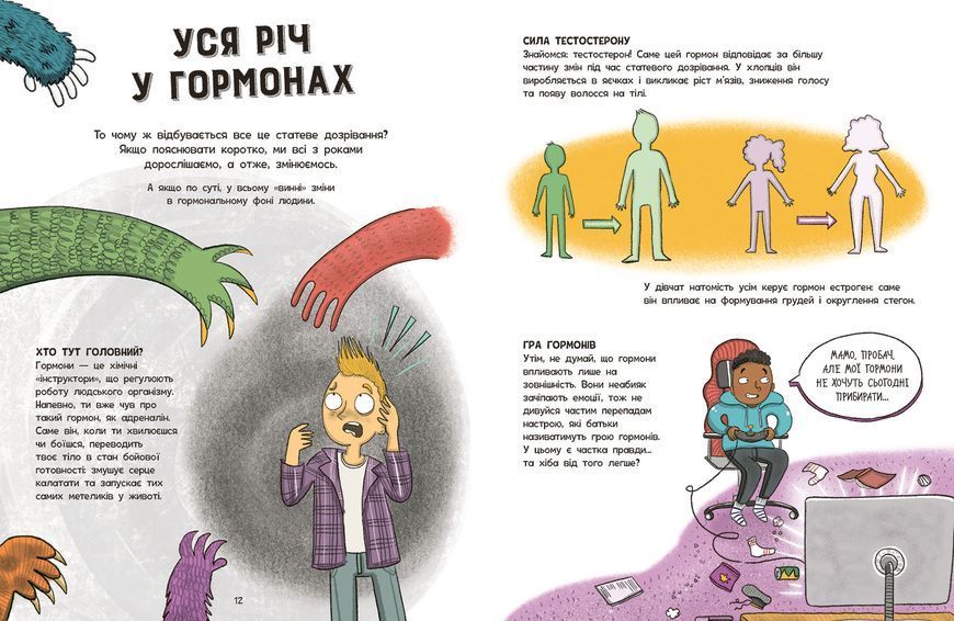 Моє тіло: Без паніки: ти просто дорослішаєш! Путівник для хлопців Ранок 562310 (N1625003У) фото