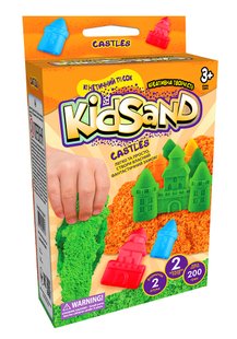 Пісок кінетичний KidSand 200 гр, коробка-4 міні Danko Toys (16) KS-05-04U фото