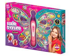 Креативна творчість "Hair Styler. Fashion" метелик MAXI, DankoToys (10) HS-01-01 фото