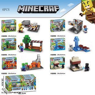 Конструктор MINECRAFT 40,5*12,8*16,4см (6) 81003B фото