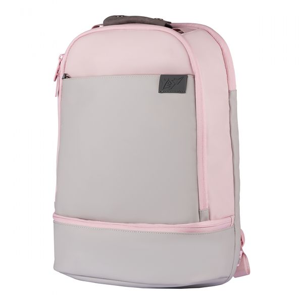 Рюкзак T-123 Amelie сірий/рожевий Yes 557863 фото