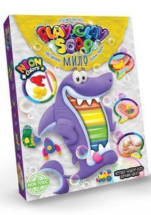 Набір Play clay soap 6 кол Пластилінове мило-4, DankoToys (8) PCS-03-04U фото