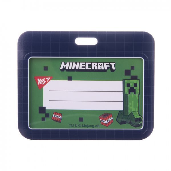 Бейдж на стрічці Minecraft горизонтальний слайдер Yes 940392 фото