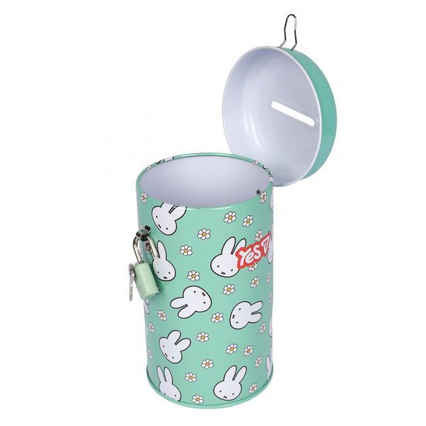 Скарбничка кругла Miffy металева 13*7,6 см Yes 708578 фото