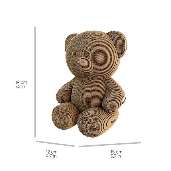 Картонний 3D пазл TEDDY BEAR Cartonic CARTTEDDY фото
