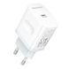 Зарядний пристрій USB-C BA99A Breeze 20W (PD) EU Білий BOROFONE 6941991121357 фото 2