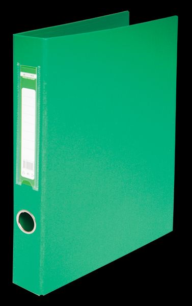 Папка А4 на 2 кільця 4 см зелена, Buromax BM.3101-04 фото