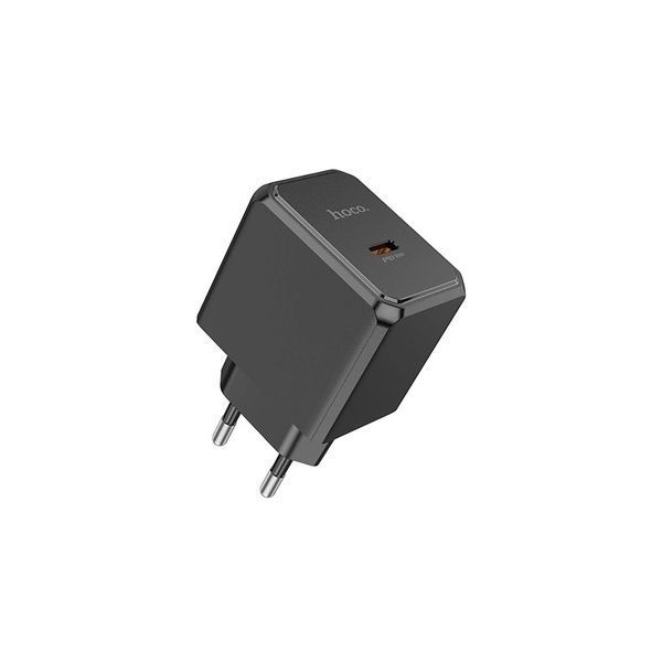 Зарядний пристрій USB-C CS13A Ocean 20W (PD) EU Чорний hoco 6942007603805 фото
