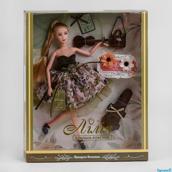 Кукла Лилия TK Group Принцесса Веснянка аксессуары в коробці ТК 14659 фото