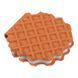 Блокнот 90х90мм 80 арк CHOCOLATE WAFFLE нелінований ароматизована Soft touch обкладинка Zibi ZB.12470-40 фото 1