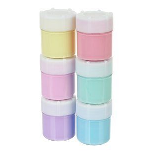 Фарби акрилові 6 кольорів 10 мл PASTEL KIDS Line Zibi ZB.6665 фото