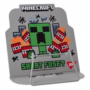 Підставка для книг фігурна металева Minecraft з висічкою Yes 470512 фото