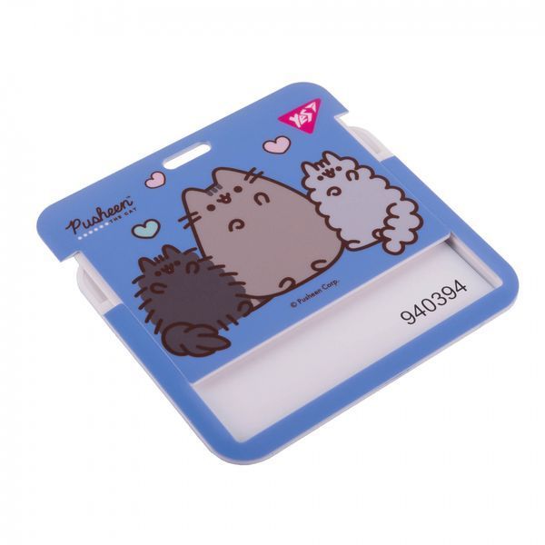 Бейдж на стрічці Pusheen горизонтальний слайдер Yes 940394 фото