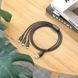 Кабель USB-A &mdash; 3-в-1 Lightning/USB-C/Micro-USB BX72 Чорний BOROFONE 6974443384666 фото 2