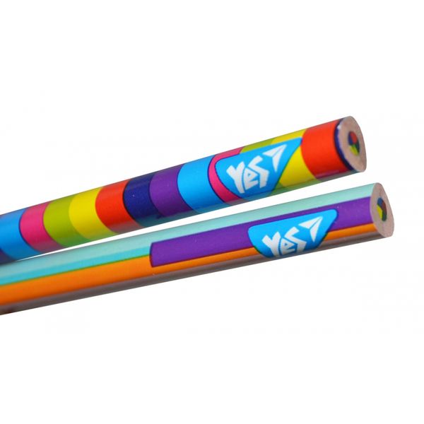 Олівець різнокольоровий Rainbow трикутний Yes (36) 290575 фото