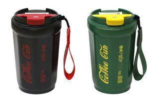 Термокружка 350мл Coffee Cup з текстильною ручкою DPKF-8116 фото